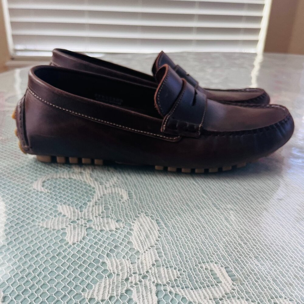 Bexley Chocolate Men's Driving Moccasins - SEACREST II Size US 8 EU 41
